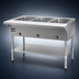 Thumbnail image #3 for Eagle SDHT3-208-3 48-Inch Electric 3-Well Hot Food Table with Stainless Steel Open Base, 208V, 3-Phase