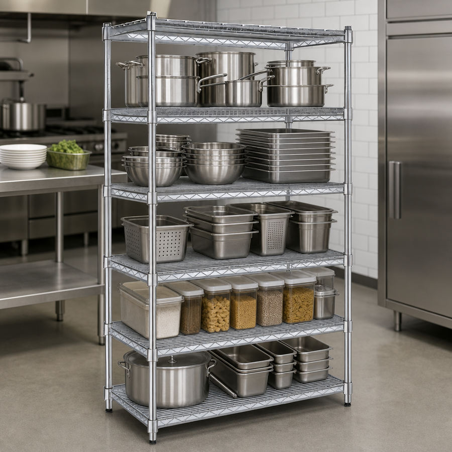 Five-Tier Storage