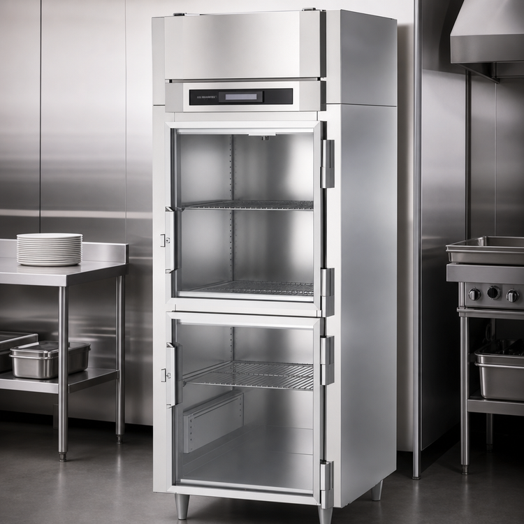 Product image #3 for Victory UltraSpec HS-1D-1-EW-HG Extra Wide Glass Half-Door Reach-In Heated Cabinet