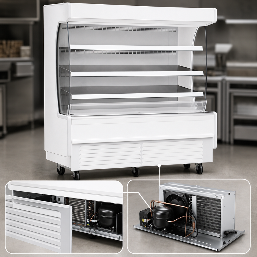 Bottom-Mounted Self-Contained Refrigeration