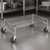 Thumbnail image #3 for Metro Super Erecta Mobile Chrome Wire Dunnage Rack with Casters, 36 x 18 Inches, 800 lb Capacity