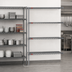 Thumbnail image #3 for Valu-Master 4-Tier Add-On Wire Shelving Unit, 72-Inch W x 18-Inch D x 74-Inch H, Pewter Gray Epoxy