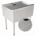 Thumbnail image #3 for Perlick TSS Series 12-Inch Stainless Steel Freestanding Underbar Drainboard