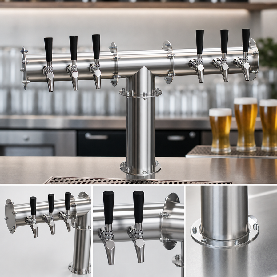 Six-Faucet Capacity