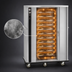 Thumbnail image #4 for FWE P-Series P-144 Electric Heated Banquet Transport and Serve Cabinet, 144 Covered Plates