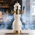 Thumbnail image #3 for Micro Matic Black Forest Ceramic Countertop Air-Cooled Draft Beer Tower with 3 Faucets