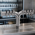 Thumbnail image #3 for Krowne 6-Faucet Glycol-Cooled Pipe Y-Tower Draft Beer Tower