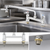 Thumbnail image #3 for T&S Brass Double Pantry Deck-Mount Mixing Faucet with 12-Inch Swing Nozzle