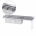 Thumbnail image #3 for Advance Tabco 107-Inch Straight 3-Compartment Sink Dishtable with Right-Hand Drainboard and 18