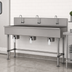 Thumbnail image #3 for Advance Tabco 72-Inch 3-Station Knee-Operated Hand Wash Sink with 3 Faucets