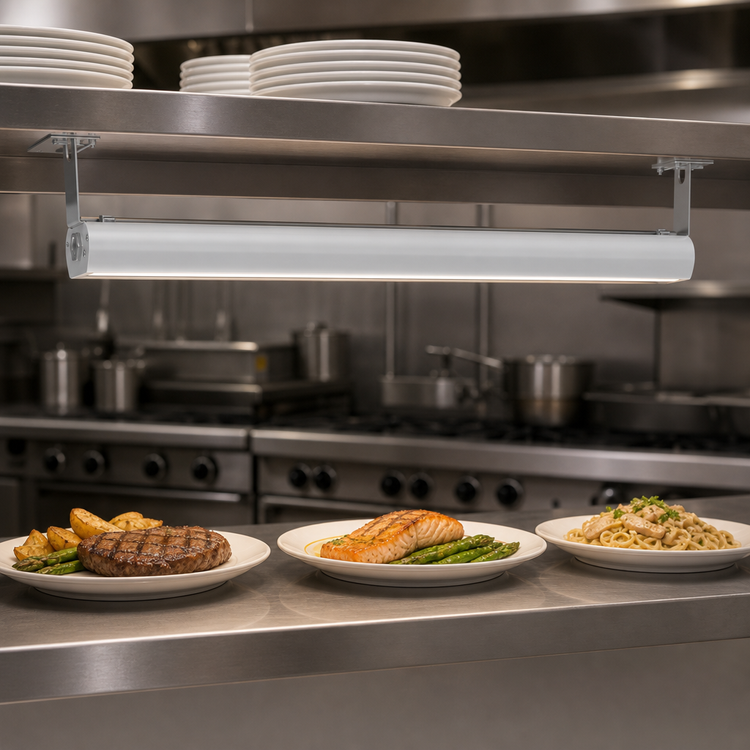 Product image #3 for Vollrath 36-Inch Low Profile Unlighted Strip Heat Lamp, 208V