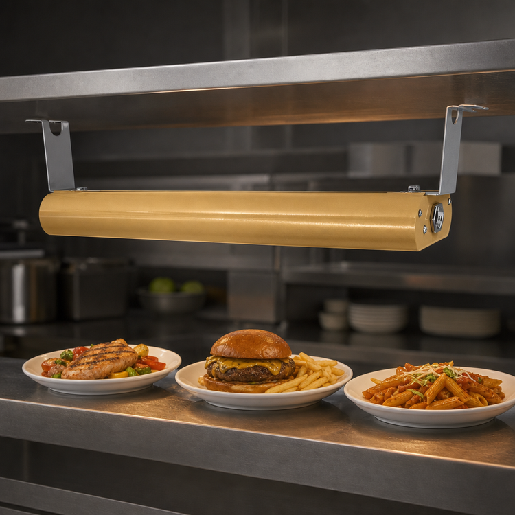 Product image #3 for Vollrath 18-Inch Low Profile Unlighted Heat Strip Food Warmer, 120V, 414W