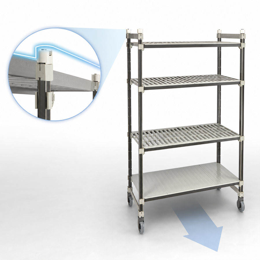High-Density Top Rail Design