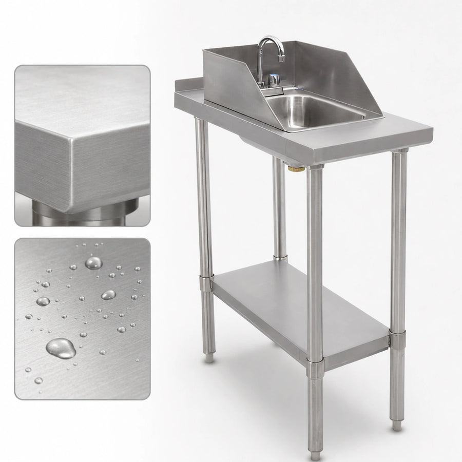 18-Gauge Type 400 Stainless Steel Top