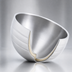Thumbnail image #3 for Vollrath Angled Beehive Insulated Double-Wall Stainless Steel Serving Bowl, 1.9 Qt