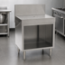 Thumbnail image #3 for Spec-Bar Open Base Workboard Cabinet with Removable Perforated Insert, 36 x 24 Inch, Stainless Steel