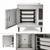 Thumbnail image #3 for Cleveland Range Steamcraft Ultra 3 Electric Countertop Convection Steamer, 1 Compartment, 3-Pan Capacity, 208V