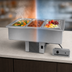 Thumbnail image #3 for Delfield N8643P Drop-In Hot/Cold Food Well, 43-1/2-Inch, 3-Pan, Self-Contained Refrigeration