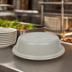 Thumbnail image #4 for Cambro Versa Camcover Round Fiberglass Plate Cover, 9-11/16 Inch Inside Diameter, Antique Parchment