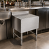 Thumbnail image #3 for John Boos Freestanding Underbar Drainboard with 3