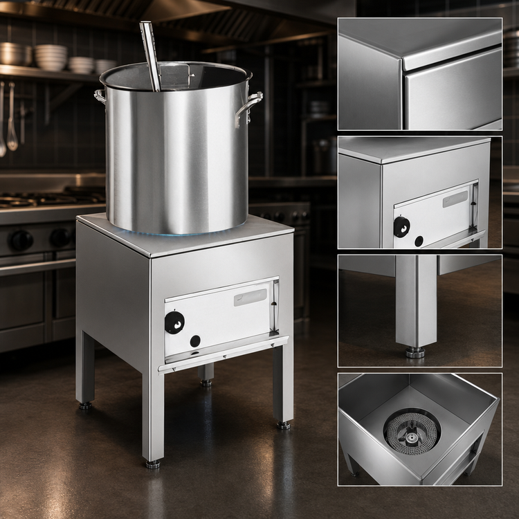 Product image #3 for Garland G-Series 20-Inch Gas Stock Pot Range with Flame-Failure Safety Pilot, 60,000 BTU