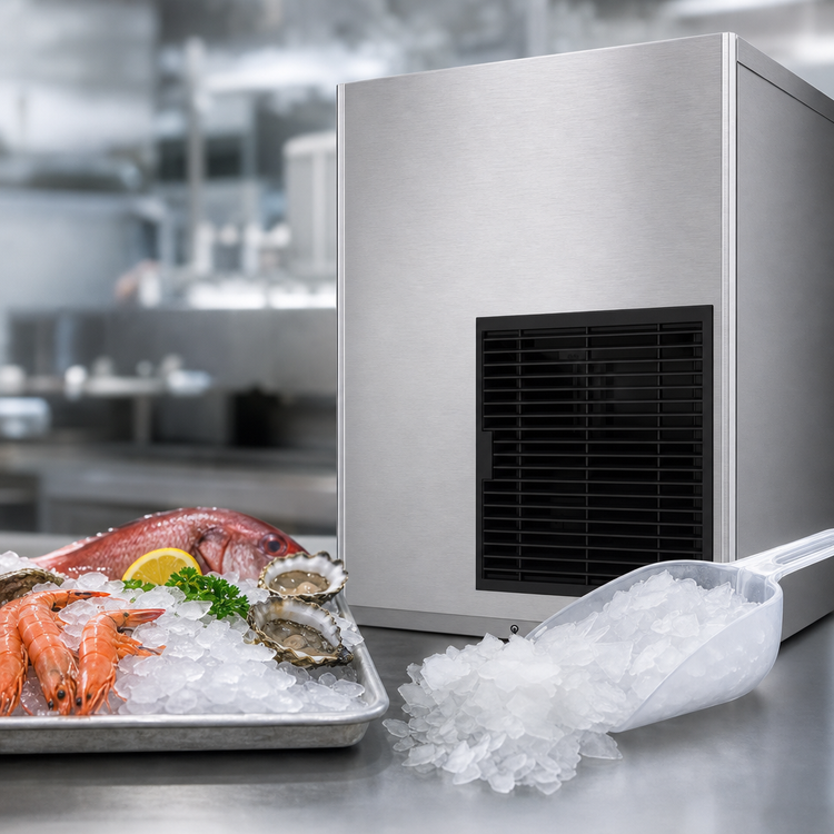 Product image #4 for Hoshizaki F-801MWJ Flake Ice Machine, Water-Cooled, Self-Contained Condenser, 680 lb/Day