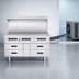 Thumbnail image #3 for Arctic Fire 80-Inch Two-Section Freezer Base with 6 Self-Closing Drawers, Remote Refrigeration