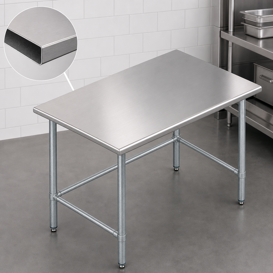 Reinforced Stainless Steel Top