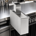 Thumbnail image #3 for Eagle 1800 Series Underbar Side-To-Side Modular Add-On Filler with Beverage Tube Chute, 6 x 20 Inches, 18-Gauge 304 Stainless Steel