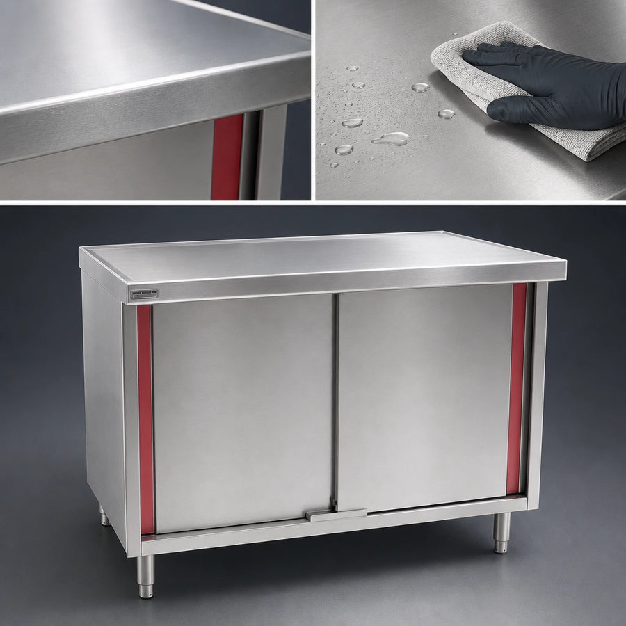14-Gauge 304 Stainless Steel Top
