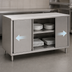 Thumbnail image #3 for Eagle Spec-Master Stainless Steel Plate Cabinet with Sliding Doors, 60 Inch Wide