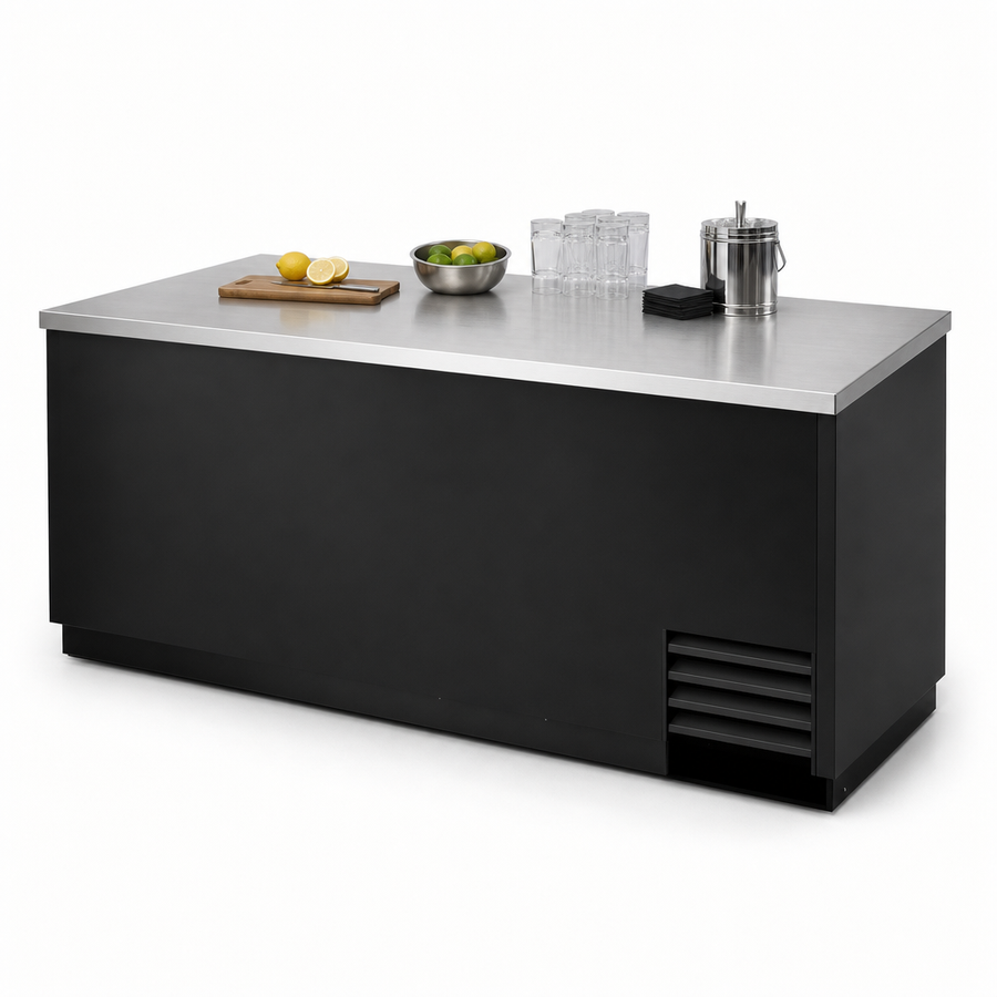 Flat-Top Stainless Steel Top