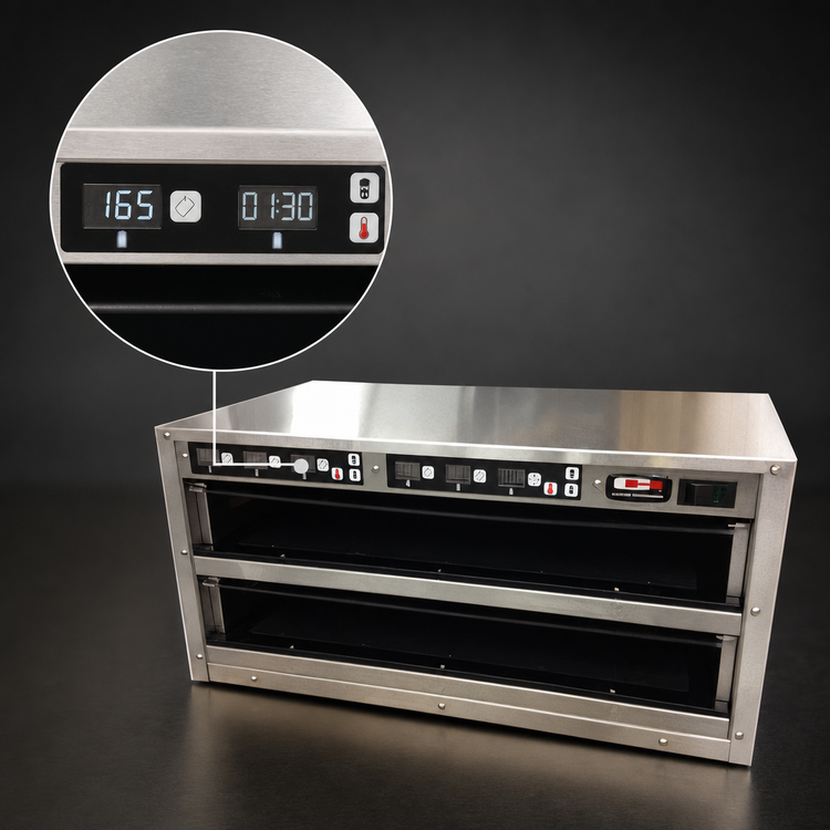 Product image #3 for Carter-Hoffmann MC212GS-2T Modular Holding Cabinet with Individual Pan Timers, 24-3/8-Inch Wide, Stainless Steel