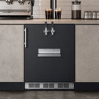 Thumbnail image #4 for Summit Commercial Summit Appliance SBC58BFRTPCF 24-Inch Front-Tap Built-In Cold Brew Coffee Kegerator, 5.3 Cu. Ft., Dual Tap, Black