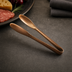 Thumbnail image #3 for American Metalcraft Vintage Hammered Bronze Serving Tongs, 6-Inch