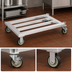 Thumbnail image #4 for New Age Mobile Tubular Aluminum Dunnage Rack, 61-3/4-Inch W x 24-Inch D, 1000 lb Capacity