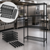 Thumbnail image #3 for Quantum Black Epoxy Wire Shelving Starter Kit, 24