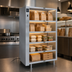 Thumbnail image #4 for Hatco Glo-Ray 2-Go 5-Tier Heated Holding Shelf with Radiant Heat and Touchscreen Controls, 39
