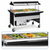 Thumbnail image #3 for Atlas Metal CABT-4 4-Pan Refrigerated Cold Food Serving Counter