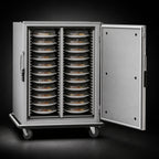 Thumbnail image #3 for Metro MBQ MBQ-72 Electric Heated Banquet Cabinet, Single Door, 72 Covered 11-Inch Plate Capacity, Stainless Steel, Insulated, Thermostatic, 120V