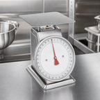 Thumbnail image #3 for Edlund HD-5 5 lb Portion Control Dial Scale, 1/2 oz Graduation, Stainless Steel, Fixed Dial, Sloped Face