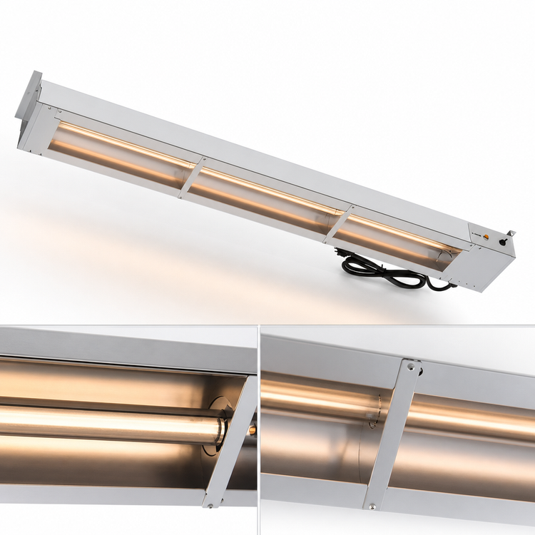 Product image #3 for KoolMore 48-Inch Single Commercial Strip Warmer