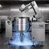 Thumbnail image #3 for Crown DLTM-100 100 Gallon Direct Steam 2/3 Jacketed Tilting Mixer Kettle