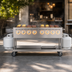 Thumbnail image #3 for KoolMore 60-Inch Mobile Outdoor Propane Charbroiler Grill with 8 Burners