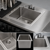 Thumbnail image #3 for Drop-In Bar Sink, Single Compartment, 10