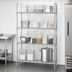 Thumbnail image #3 for Advance Tabco Special Value Series 4-Shelf Wire Shelving Unit, 48