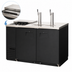 Thumbnail image #3 for Everest Refrigeration Club Top Two-Section Direct Draw Keg Refrigerator, 20 Cu. Ft., 2 Half-Barrel Kegs
