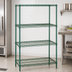 Thumbnail image #3 for Quantum Stationary Wire Shelving Starter Kit, 48