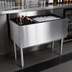 Thumbnail image #3 for CHOICE 36-Inch Underbar Combo Ice Bin/Cocktail Unit with 10-Circuit Cold Plate