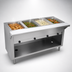 Thumbnail image #3 for Advance Tabco Triumph Supreme Natural Gas 4-Well Open Well Hot Food Table with Enclosed Base